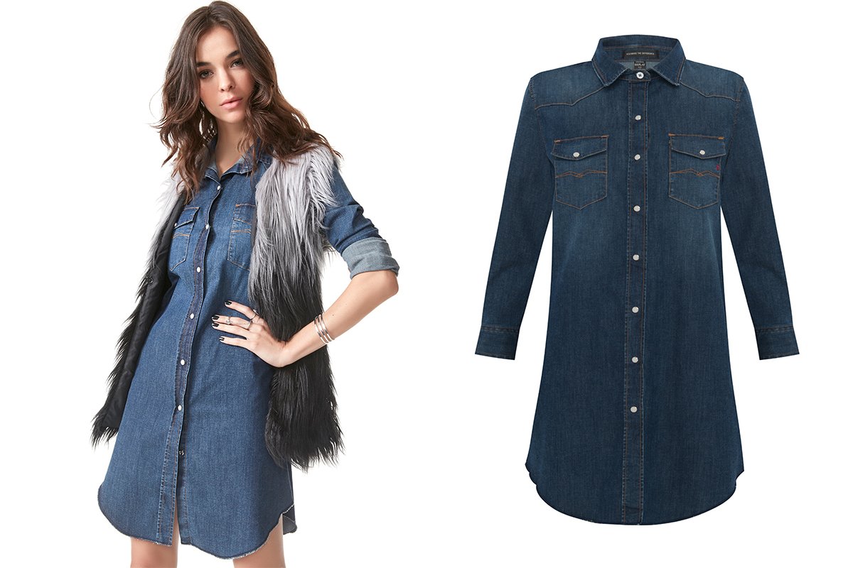 7 - Vestido Jeans (ah, é?!)