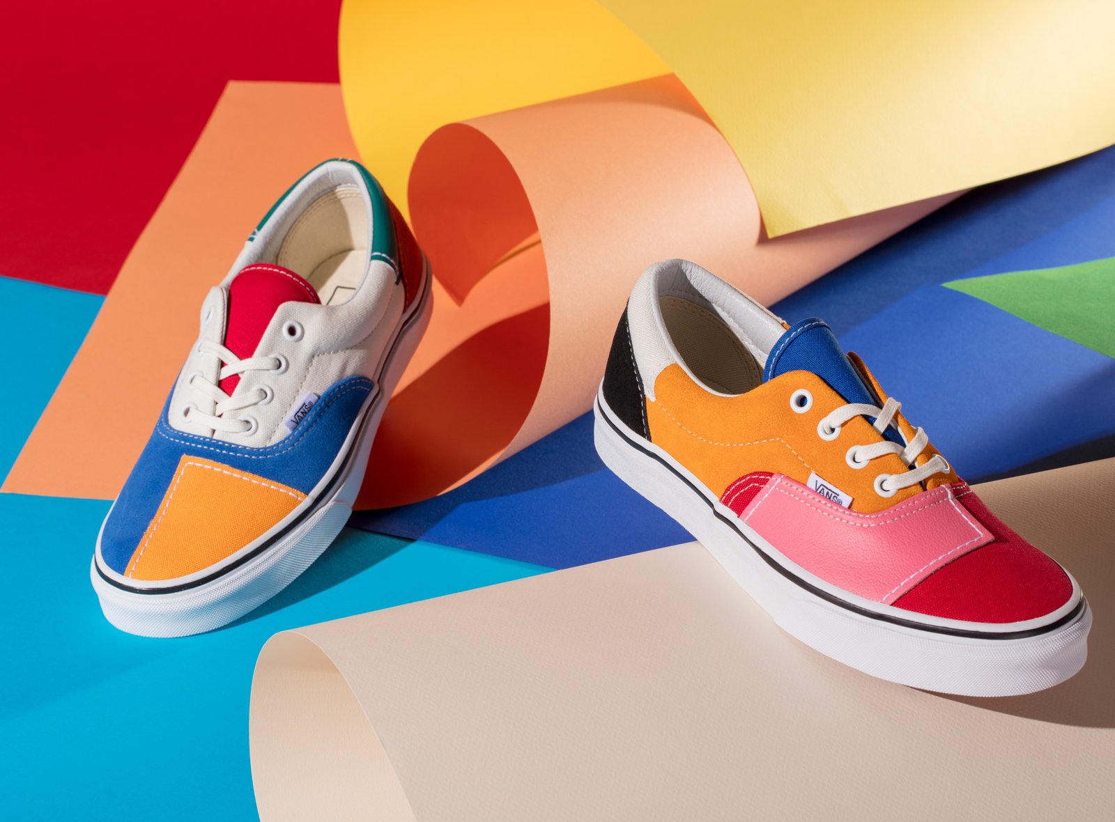 vans colorido masculino