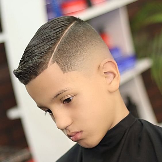 corte-de-cabelo-masculino-infantil-fade-crespo - Kioshi Sako