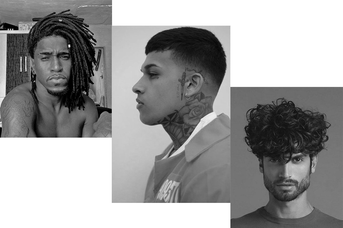 42 Cortes de Cabelo Cacheado Masculino (curto, longo e médio) para se  Inspirar – O Cara Fashion