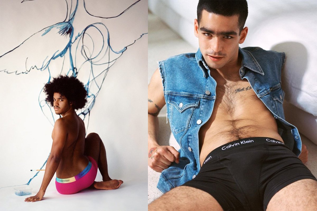 Calvin Klein traz artista brasileiro Samuel de Saboia e o ator Omar Ayuso  na campanha para o Mês do Orgulho LGBTQIA+ – O Cara Fashion