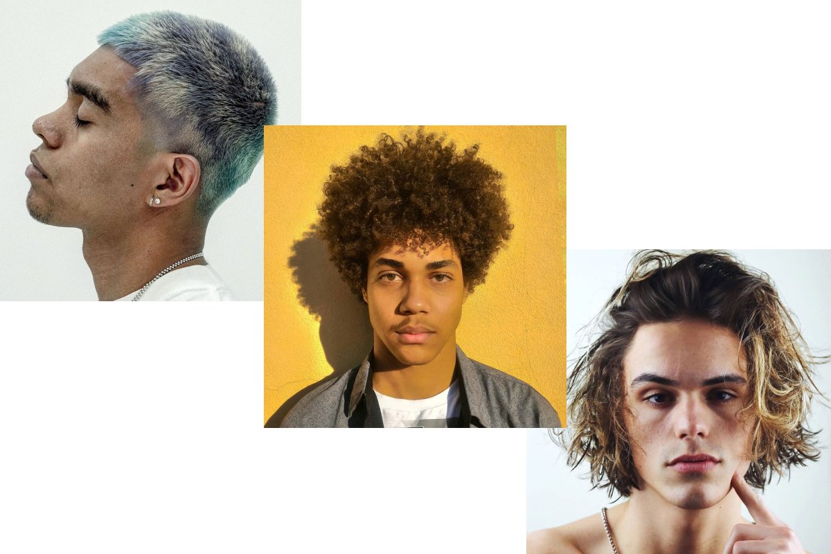 42 Cortes de Cabelo Cacheado Masculino (curto, longo e médio) para se  Inspirar – O Cara Fashion