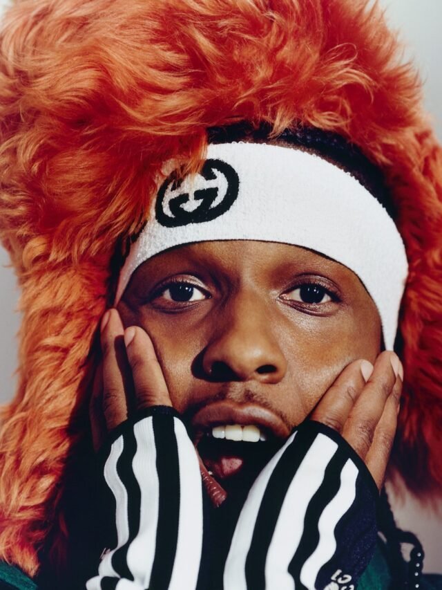 A$AP Rocky posa para Dazed Magazine usando Adidas x Gucci